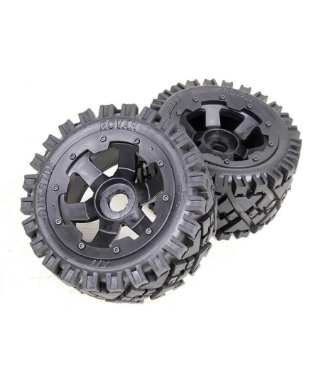 Pneumatici 1/5 off road per Baja,Baha,DBXL losi-Rovan-Rofun-