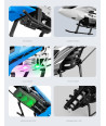 Elicottero RC 4D.M4 con Telecamera Wi-Fi – 66 cm, Volo Stabile
