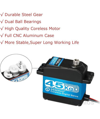 Servocomando DS3245 Digital Coreless 45KG/0.11sec@8.4V