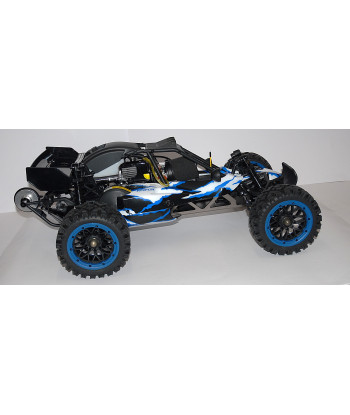 Rofun Baha 1/5  Versione "Q "   Motore Rovan 29 cc 2.4 GHz  2 WD colore Blu