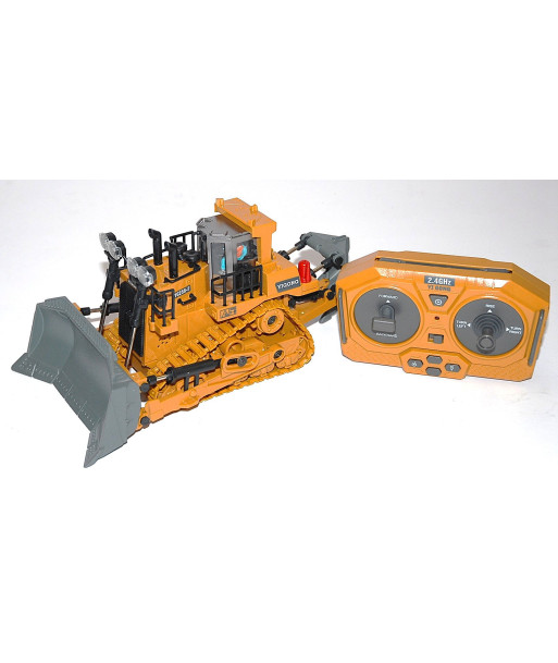 Track Type Tractor Radiocomandato Yigong 2.4GHz con Cingoli, Suoni e Luci LED – Batteria Inclusa 🚜