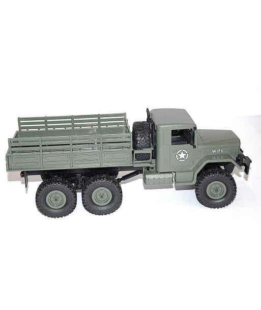 Autocarro Militare Radiocomandato 6WD 2.4GHz Off Road RC con Batteria 7,4V – Camion RC Verde