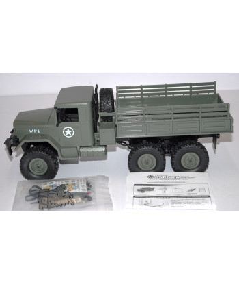Autocarro Militare Radiocomandato 6WD 2.4GHz Off Road RC con Batteria 7,4V – Camion RC Verde