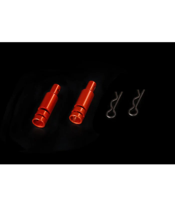 Supporti Roll Cage CNC Ergal 6mm Baja B5 5B 5T 5SC Silver Red – 95142