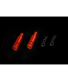 Supporti Roll Cage CNC Ergal 6mm Baja B5 5B 5T 5SC Silver Red – 95142