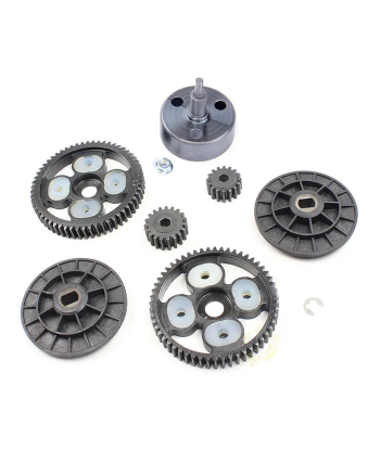 Optional 85105 Kit Ingranaggi Trasmissione TUNED Baja B5 1/5 (58T/16T – 55T/19T)