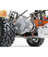 Gear Cover CNC Baja B5 Nero/Bianco in Ergal | Upgrade RC 1/5