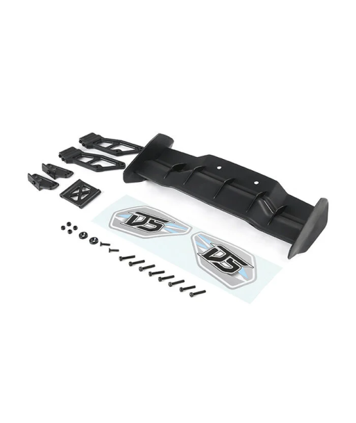 Kit Alettone Rovan D5 F5 RF5 T5 con Adesivi Rosso Argento Scala 1/5 890791