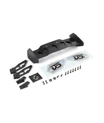 Kit Alettone Rovan D5 F5 RF5 T5 con Adesivi Rosso Argento Scala 1/5 890791