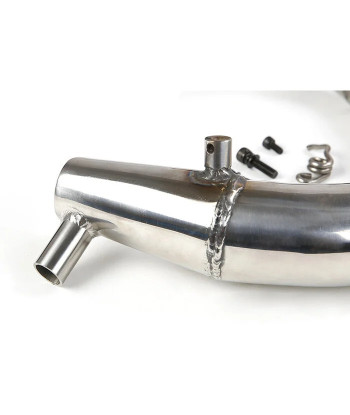 Optional Scarico RC 1/5 in acciaio inox tipo racing per Rofun  F5 RF5 T5 D5