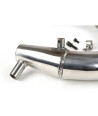 Scarico RC 1/5 Acciaio Inox Racing Rofun F5 RF5 T5 D5