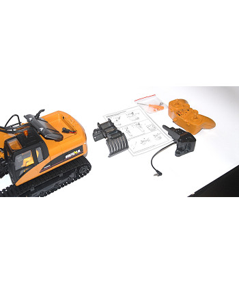 Huina 1535-1 Escavatore RC 1:14 15CH Metallo 2026 con Martello e Pinza