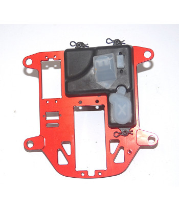 Set Sterzo Simmetrico Rosso Ergal Baja B5 5B 5T 5SC Upgrade Alluminio 85280