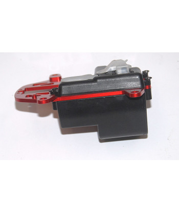 852801 Set Sterzo Simmetrico Rosso in Alluminio Ergal Anodizzato Baja B5 per Baja 5B 5T 5SC Upgrade Racing