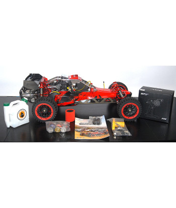 Rofun Baha 450  2 WD categoria 1/5 Nitro Motore Rovan 45  cc 2.4 GHz Rosso