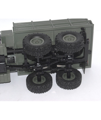 Autocarro Militare Radiocomandato 6WD 2.4GHz Off Road RC con Batteria 7,4V – Camion RC Verde
