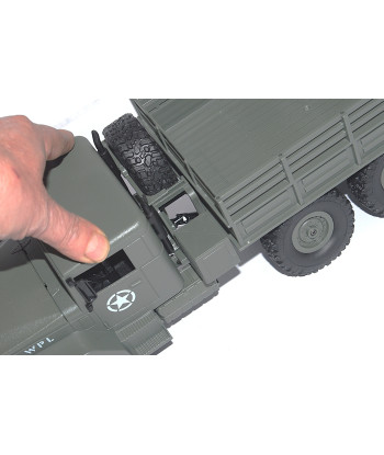 Autocarro Militare Radiocomandato RC 6WD 2.4GHz – Off Road Racing Series