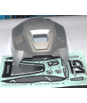 RC 1/5 Carrozzeria D5 Silver con Set Adesivi per Rovan F5 RF5 T5 D5