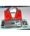 RC 1/5 Carrozzeria D5 Silver con Set Adesivi per Rovan F5 RF5 T5 D5