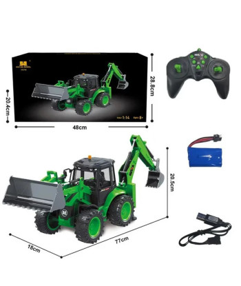HUINA 1579 Carrello Elevatore RC 1:14 9CH 2.4GHz con Sollevamento Elettrico