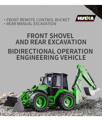 copy of HUINA 1572 Gru Cingolata RC 1:14 RTR 15CH 2.4GHz con Luci e Suoni 🚜🏗️