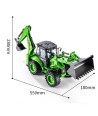 HUINA 1579 Carrello Elevatore RC 1:14 9CH 2.4GHz con Sollevamento Elettrico