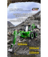 HUINA 1579 Carrello Elevatore RC 1:14 9CH 2.4GHz con Sollevamento Elettrico