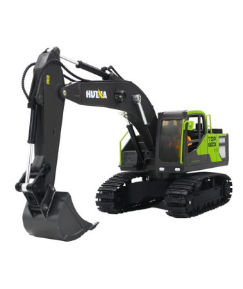 HUINA 1661 Escavatore RC 2.4GHz con Benna Mobile e Suoni Realistici