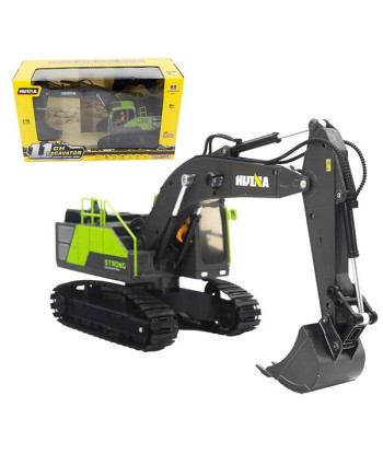 HUINA 1661 Escavatore RC 2.4GHz con Benna Mobile e Suoni Realistici
