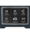 HUINA 1553 Camion Ribaltabile RC 2.4GHz con Luci LED e Cassone Ribaltabile