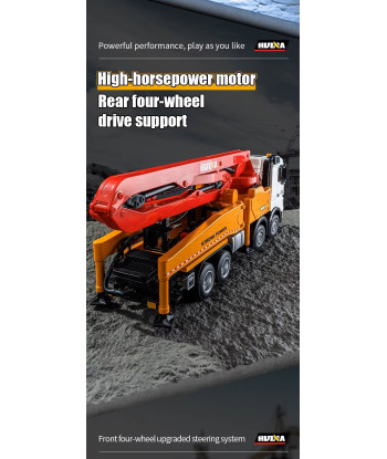copy of copy of copy of copy of copy of HUINA 1572 Gru Cingolata RC 1:14 RTR 15CH 2.4GHz con Luci e Suoni 🚜🏗️