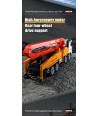 Camion Pompa Cemento RC Huina 1381 1:18 con Luci e Suon