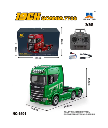 Truck  RC  Scania 770  1/18 elettrico