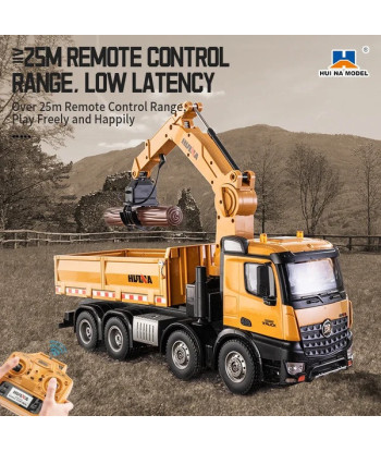 Huina 1538 Camion RC 1:14 2.4GHz con Accessori e Batteria LiPo