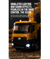 Huina 1538 Camion RC 1:14 2.4GHz con Accessori e Carrozzeria in Lega