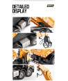 Huina 1538 Camion RC 1:14 2.4GHz con Accessori e Carrozzeria in Lega