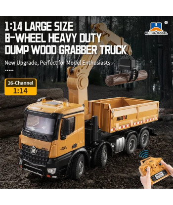 Huina 1538 Camion RC 1:14 2.4GHz con Accessori e Batteria LiPo
