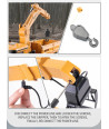 Huina 1538 Camion RC 1:14 2.4GHz con Accessori e Carrozzeria in Lega