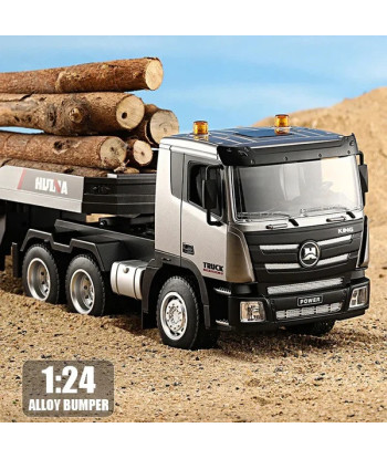 Huina 1318 Rimorchio Pianale RC 1:24 2.4GHz con Luci e Suoni