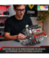 copy of Mould King 10204 Kit Motore V8 Funzionante con Motore Elettrico – 750 Pezzi – Alimentazione 6 Batterie AA