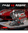 Mould King 10130 F488 Super Car V8 Motorizzato 2718 Pezzi