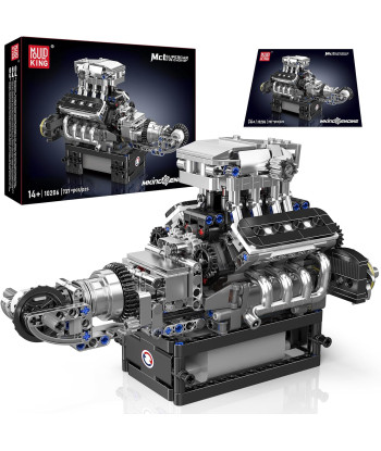 Mould King 10204 Kit Motore V8 da Costruzione 750 Pezzi con Parti Mobili