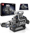 Mould King 10204 Kit Motore V8 da Costruzione 750 Pezzi con Parti Mobili