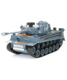 Carro Armato RC Tiger I Brother Tank BT-812 1:18 Tiro Fumo