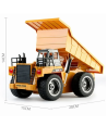 Huina 1534 Camion Ribaltabile RC 1:18 Radiocomandato 2.4GHz con Cassone Sollevabile RTR