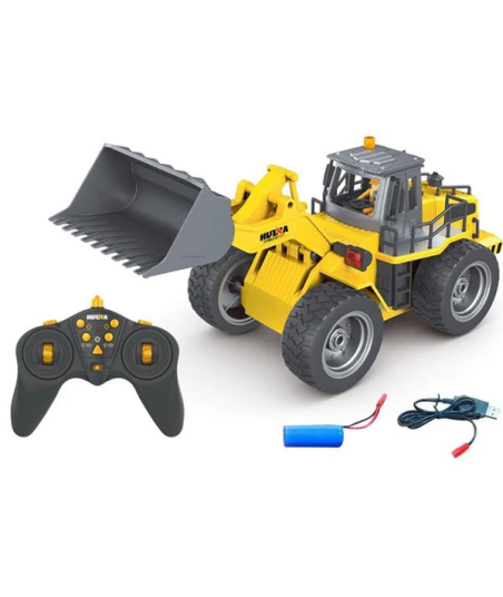 Huina 1532 Pala Gommata RC 1:18 6 Canali Radiocomandata 2.4GHz