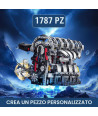 Mould King 10204 Kit Motore V8 da Costruzione 750 Pezzi con Parti Mobili