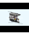 copy of copy of copy of Mould King 10204 Kit Motore V8 Funzionante con Motore Elettrico – 750 Pezzi – Alimentazione 6 Batter