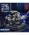 Mould King 10207 V8 Biturbo Motorizzato 761 Pezzi