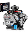 copy of copy of copy of copy of copy of Mould King 10204 Kit Motore V8 Funzionante con Motore Elettrico – 750 Pezzi – Alimen